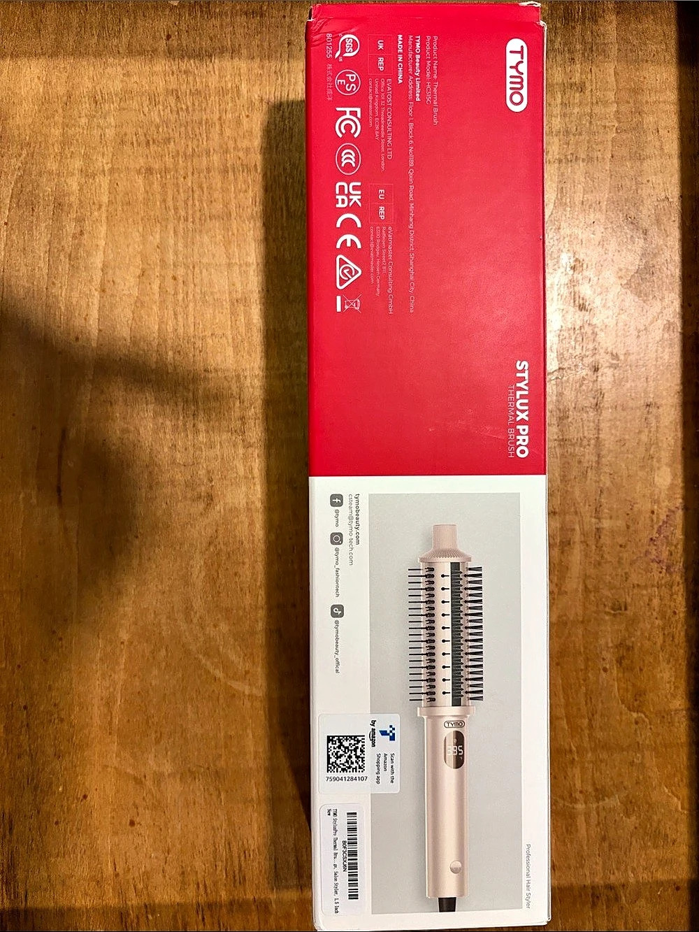 Tymo Styler Pro Hair Curler in Pink NWT